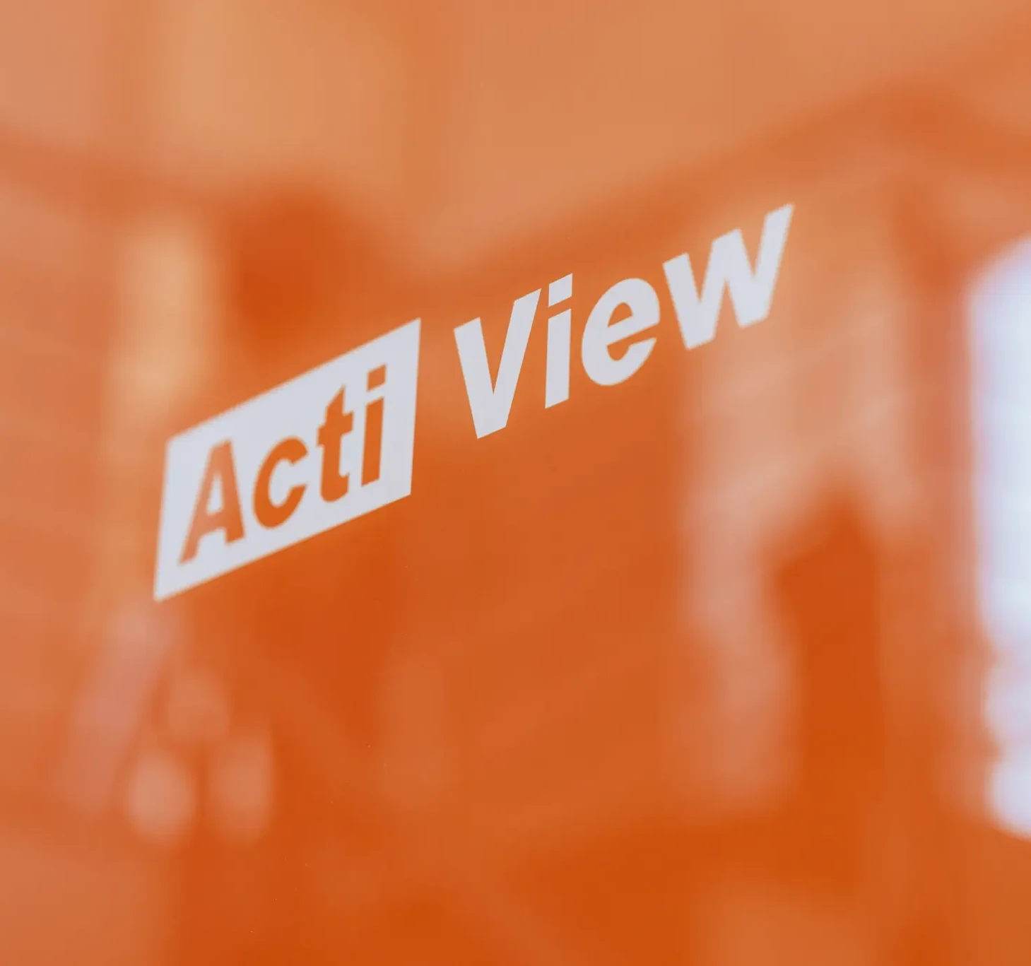 Ein Bild mit dem Logo von ActiView